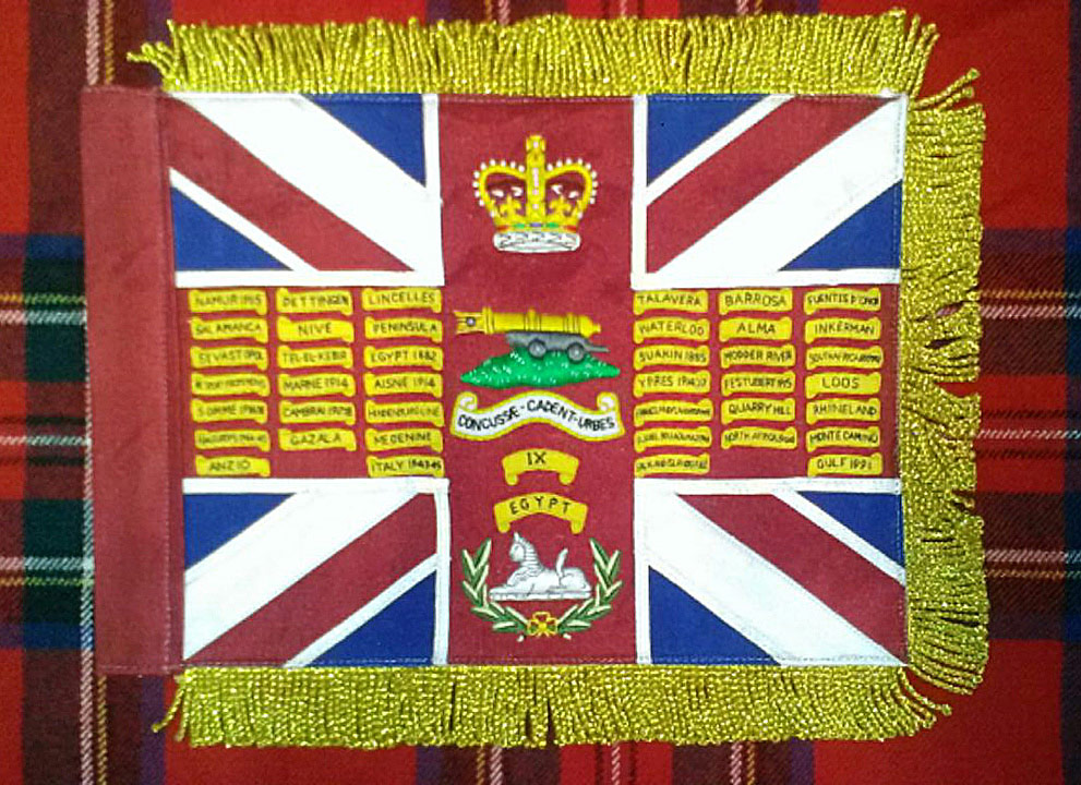 Miniature Regimental Union Colour Unframed